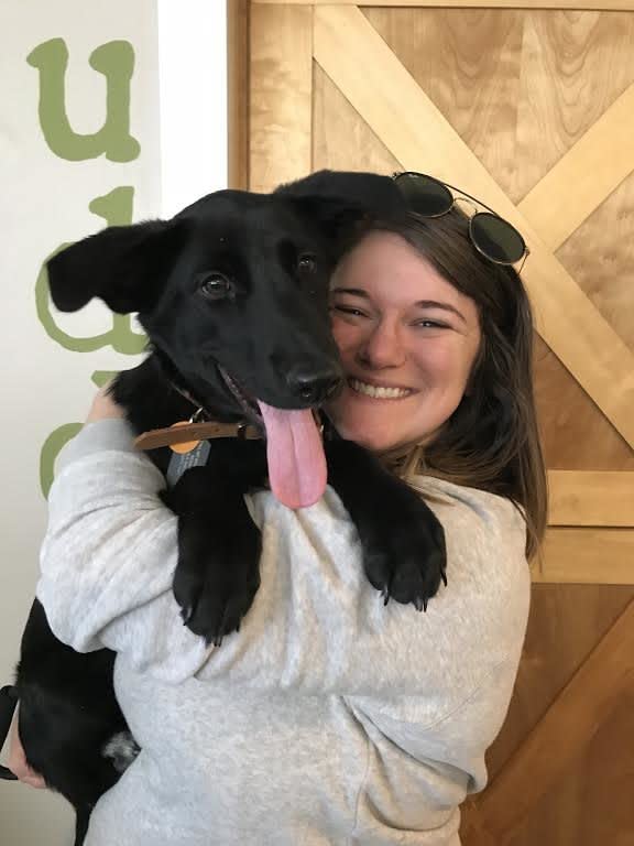 "This is Kodak! He&rsquo;s a four-month old black lab/shepherd mix. He came to <a href="http://www.aliverescuememphis.org/" target="_blank">ALIVE Rescue Memphis</a><strong>&nbsp;</strong>from <a href="http://animalrescuecorps.org/" target="_blank">Animal Rescue Corps</a>. They had saved him from a hoarding case in Tennessee. I saw his picture and instantly fell in love! He looks just like my 14 year old lab/mix named Ocho did when she was a puppy." --<i> Candice Shearman, Kodak's mom (Follow <a href="https://www.instagram.com/summitandocho/" target="_blank">Kodak and his&nbsp;siblings&nbsp;on Instagram</a>)</i>