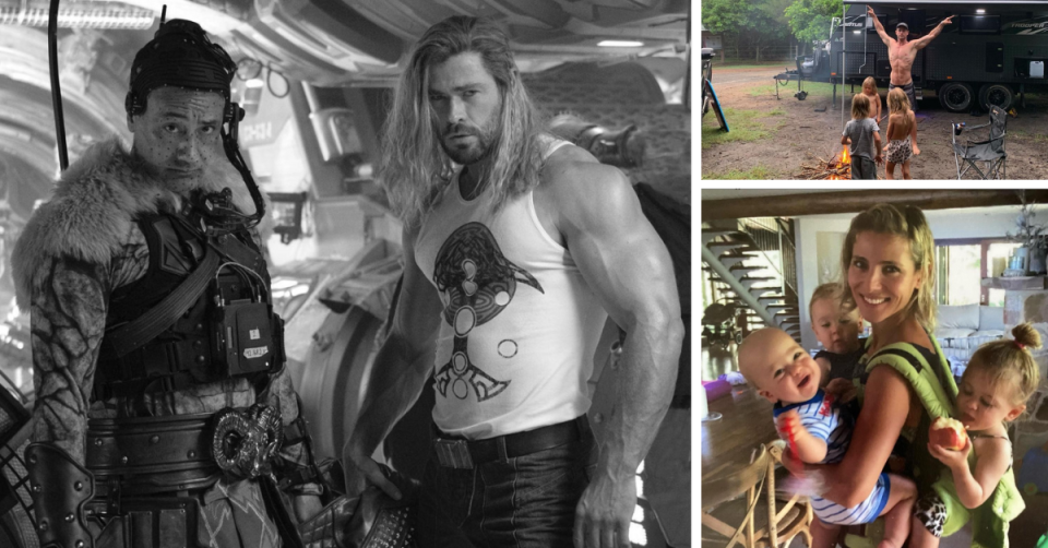 Chris Hemsworth Instagram photos