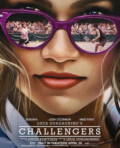 <p>Amazon MGM Studios</p> Poster for <em>Challengers</em> (2024)