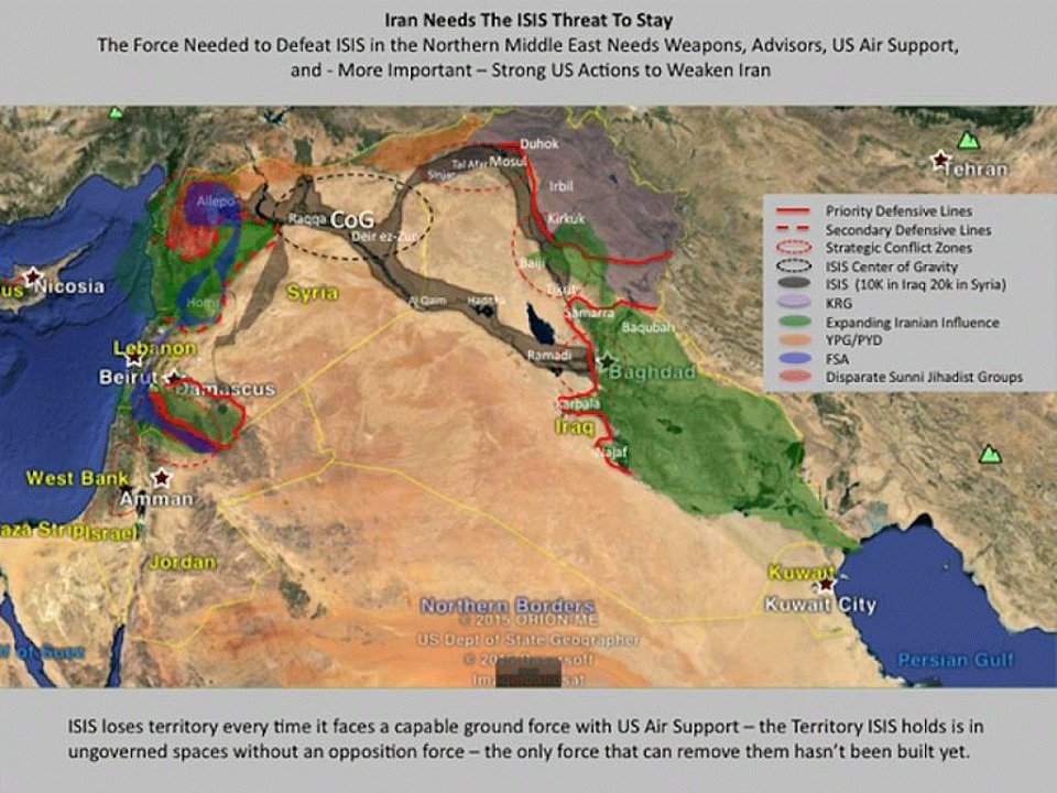 ISIS map