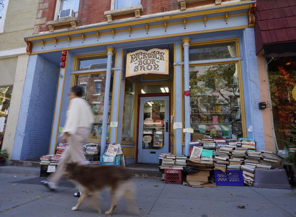 Pickwick Bookshop in Nyack on Wednesday, October 11, 2023. Established in 1945, Pickwick Bookshop is one of a few independent bookstores left in Rockland County.