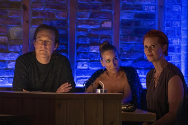 From left, John Corbett, Sarah Jessica Parker and Cynthia Nixon star in "And Just Like That..." Photo courtesy of Max