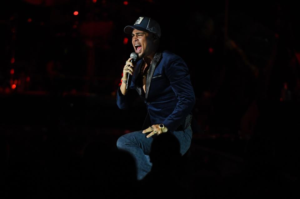 Shy Carter performs onstage during the 2019 iHeartRadio Music Festival on Sept. 20, 2019, in Las Vegas.