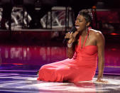 Simon Cowell's personal favorite Fantasia Barrino won the title when she impressed America in 2004 with her rendition of the song "I Believe." (Photo by Ray Mickshaw/WireImage)
