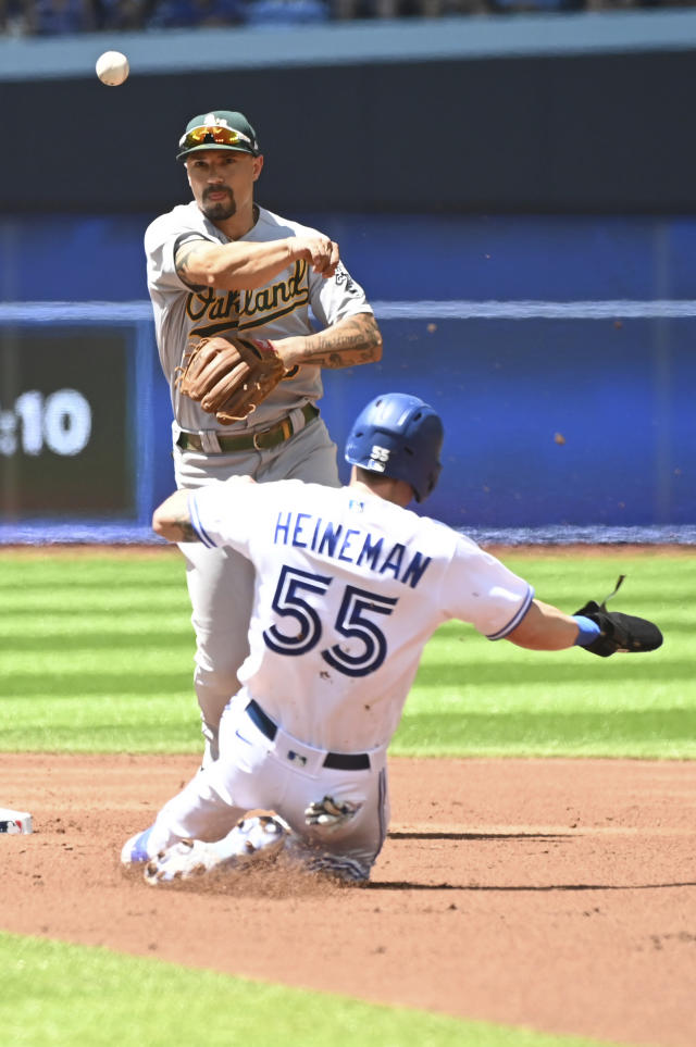 Blue Jays' George Springer moves into 2nd place all time with 55th