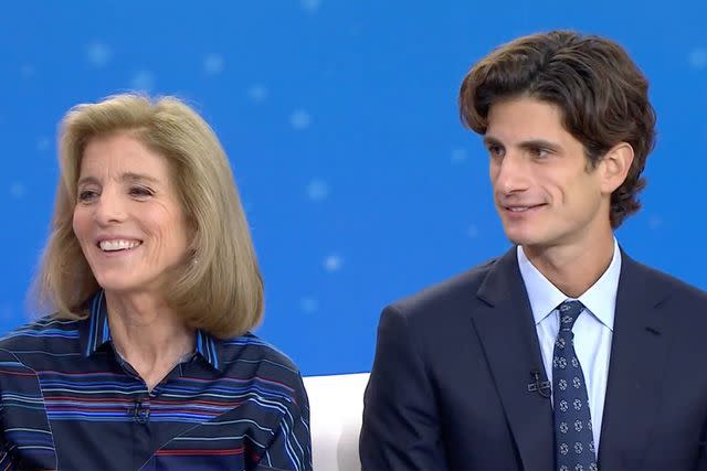 <p>TODAY/NBC</p> Caroline Kennedy and Jack Schlossberg on 'Today,' 2023