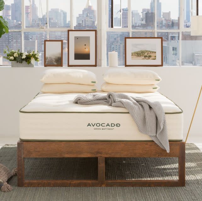 <p><a href="https://go.redirectingat.com?id=74968X1596630&url=https%3A%2F%2Fwww.avocadogreenmattress.com%2Fproducts%2Fgreen-natural-organic-mattress&sref=https%3A%2F%2Fwww.goodhousekeeping.com%2Fhome-products%2Fg40910468%2Fbest-innerspring-mattresses%2F" rel="nofollow noopener" target="_blank" data-ylk="slk:Shop Now;elm:context_link;itc:0;sec:content-canvas" class="link ">Shop Now</a></p><p>Green Mattress</p><p>avocadogreenmattress.com</p><p>$1999.00</p><span class="copyright">Avocado</span>