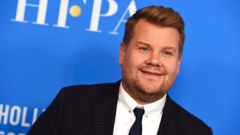 James Corden at the 2019 HFPA Annual Grants Banquet.