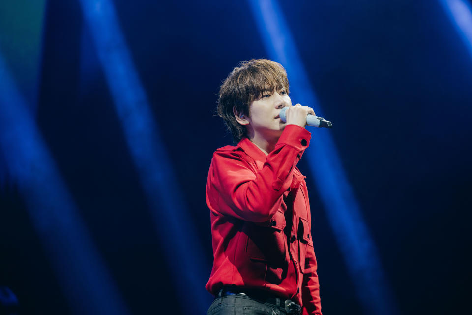 <strong>圭賢來台舉辦首次個人亞洲巡迴演唱會《2024 KYUHYUN ASIA TOUR 'Restart' in Taipei》。（圖／D-SHOW提供）</strong>