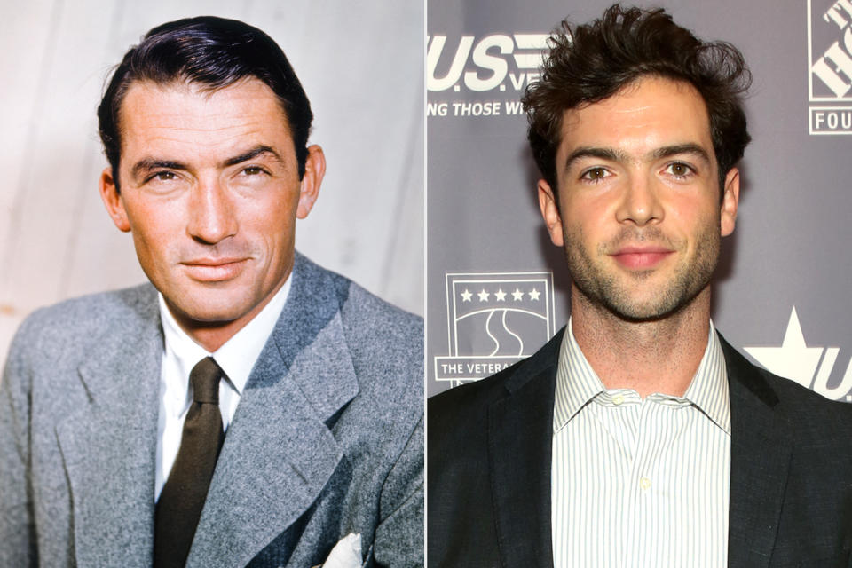 Gregory Peck & Ethan Peck