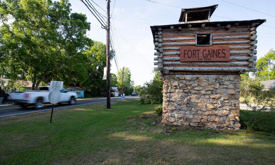 Entering Fort Gaines, Ga., on Thursday May 14, 2020.