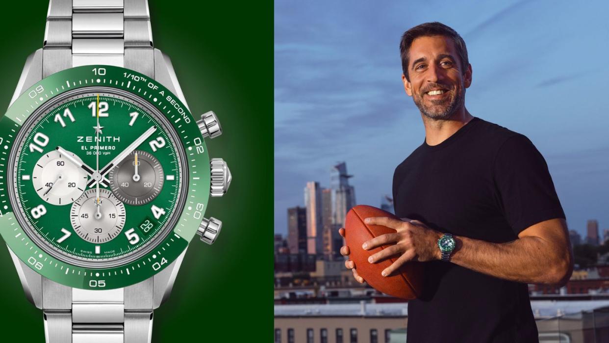 aaron rodgers aaron rodgers edition zenith chronomaster sport