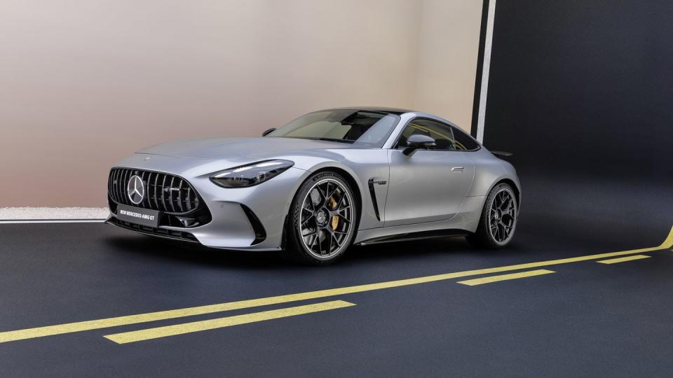 2024 MercedesAMG GT Coupe Revealed with AWD, Up to 577 HP