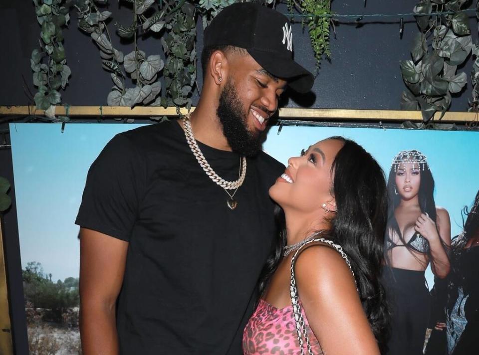 Jordyn Woods, Karl-Anthony Towns 