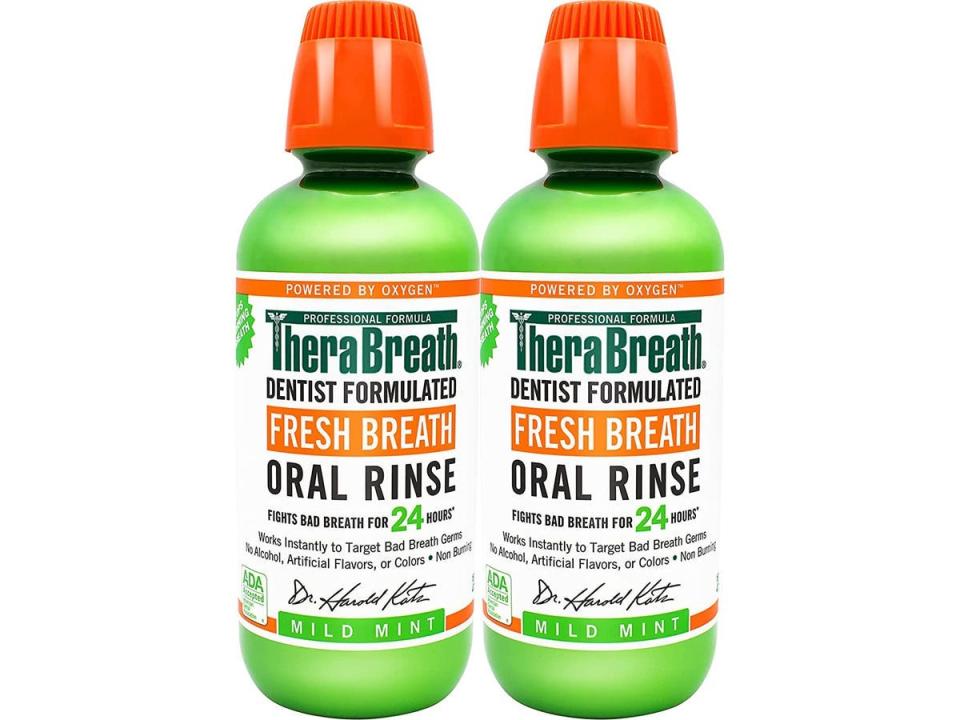 Duo of Therabreath mouthwashes