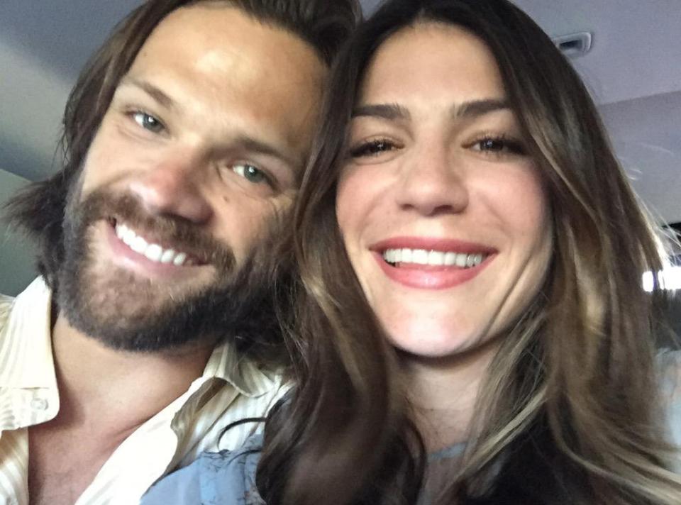 Jared Padalecki and Genevieve Cortese