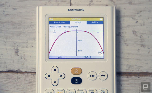 NumWorks Graphing Calculator review - You can teach an old calculator new  tricks - The Gadgeteer