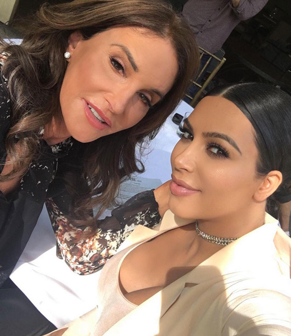 Kim Kardashian Recalls 'Hysterically Crying' After Seeing Caitlyn Jenner Dressed as a Woman