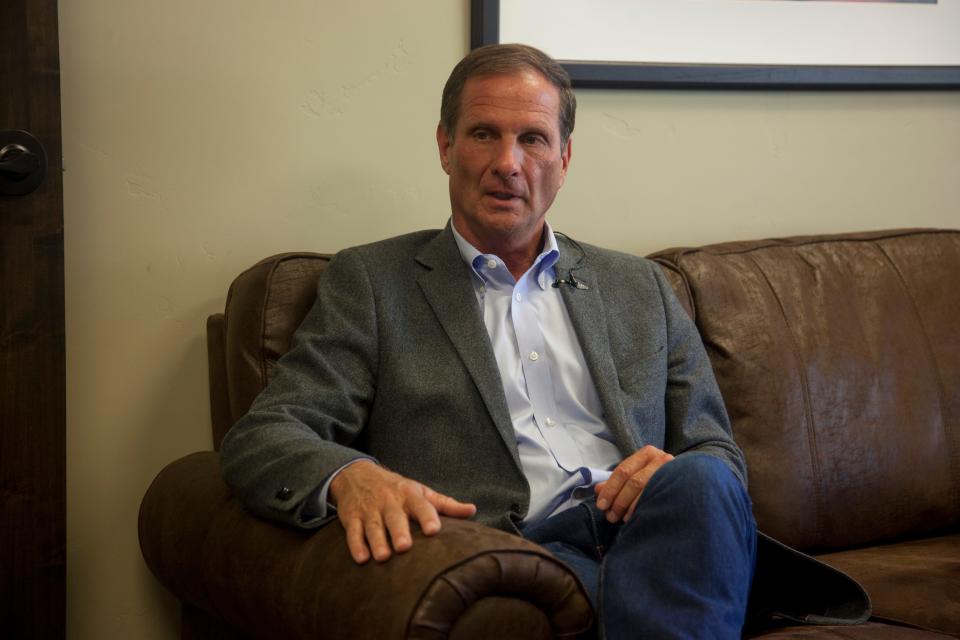 Utah Rep. Chris Stewart speaks with The Spectrum about recent political news Monday, Oct. 7, 2019.