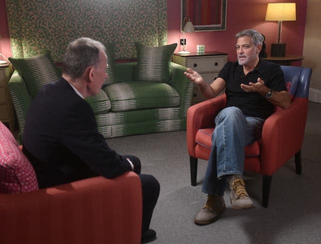 George Clooney on The Andrew Marr Show