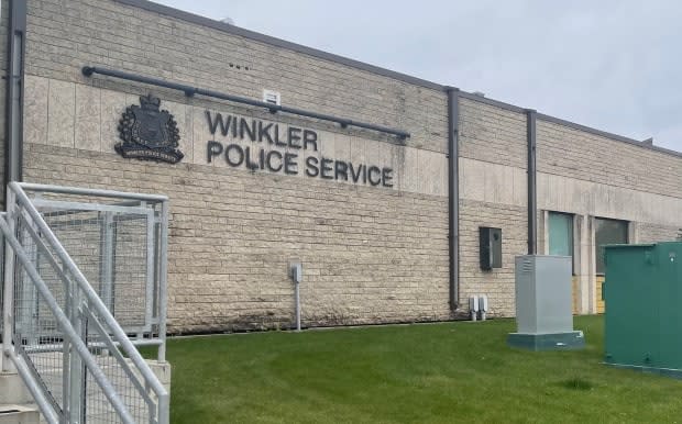 The head of Winkler Police Service wants to put an end to the hostility in the southern Manitoba city.  (Jeremie Bergeron/Radio-Canada - image credit)