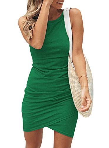 1) Sleeveless Tank Dress