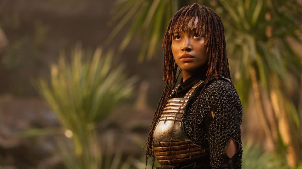 "The Acolyte," a new "Star Wars" series, stars Amandla Stenberg. - Christian Black/Lucasfilm Ltd.