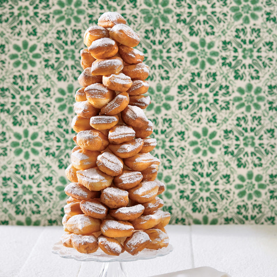 Praline Cream-Beignet Tower