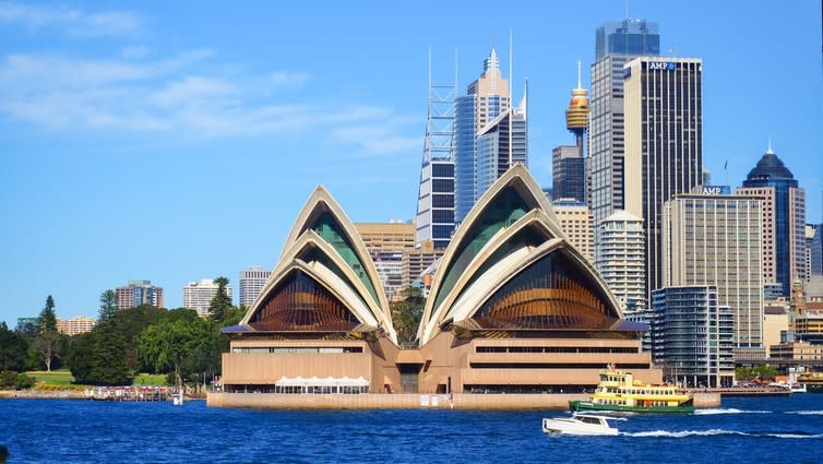 <span class="caption">Sydney: a margarine city, according to DH Lawrence.</span> <span class="attribution"><a class="link " href="https://www.shutterstock.com/image-photo/sydney-australia-august-9-2017-beautiful-716018968?src=EmrERDEyJofB8ZwtV3g8Rw-1-12" rel="nofollow noopener" target="_blank" data-ylk="slk:Shutterstock;elm:context_link;itc:0;sec:content-canvas">Shutterstock</a></span>