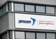 FILE PHOTO: Exterior of Johnson and Johnson's subsidiary Janssen Vaccines in Leiden