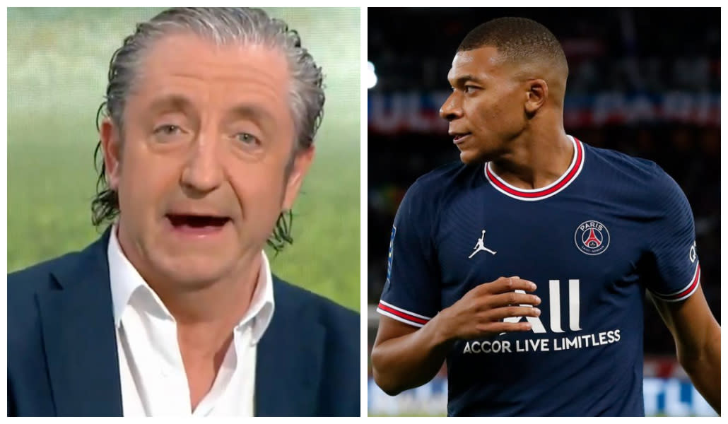 Josep Pedrerol vuelve a carga con Kylian Mbappé en 'El Chiringuito de Jugones'. (Twitter/@elchiringuitotv)