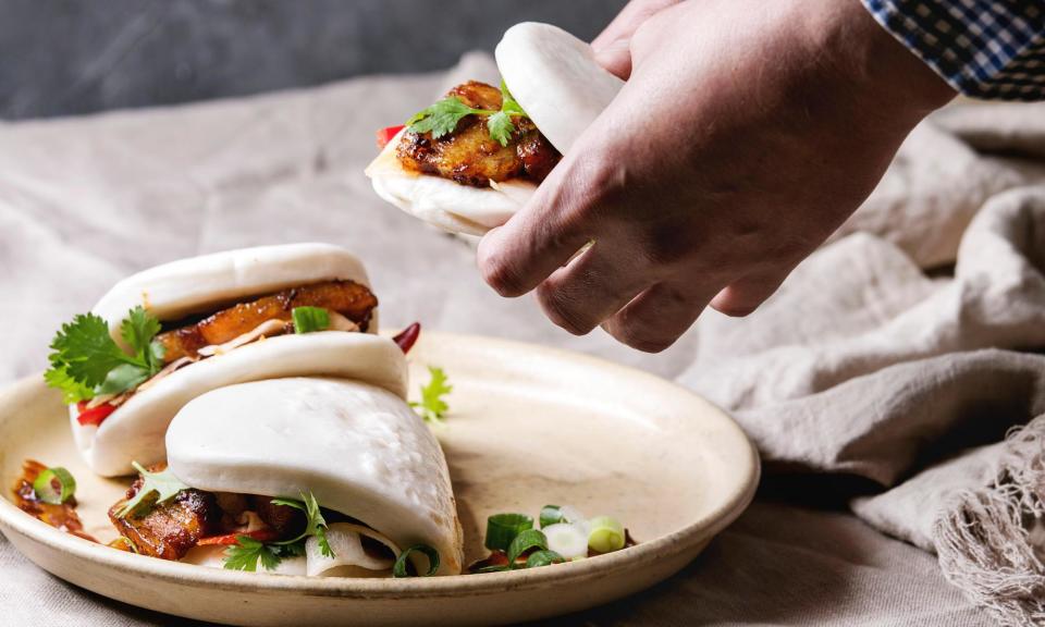 <span>The fluffy white buns have experienced year-on-year growth, driven by a UK ‘shift towards embracing diverse cuisines’.</span><span>Photograph: The Picture Pantry Ltd/Alamy</span>