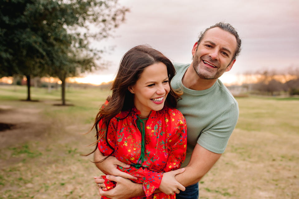 Tammin Sursok with her husband, Sean McEwen. Photo: supplied.