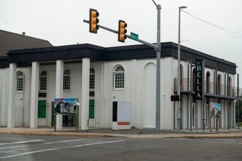 Brew Paddle restaurant is coming to the north side of The Bella boutique short term rentals in downtown Biloxi, in the former Wells Fargo building, across from the Barq Building. Hannah Ruhoff/Sun Herald