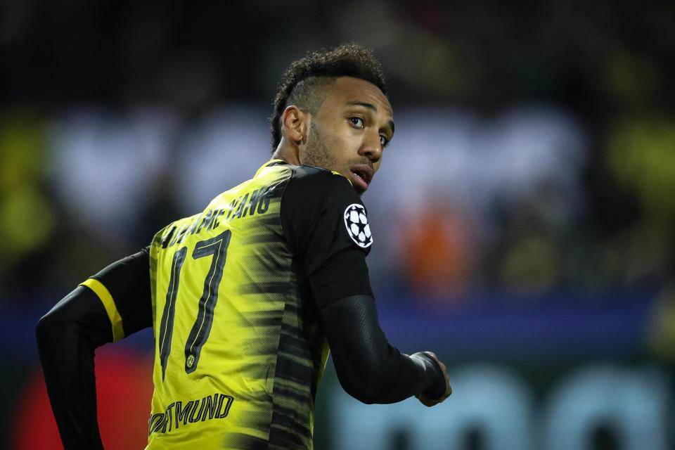 Dropped: Pierre-Emerick Aubameyang: Bongarts/Getty Images,