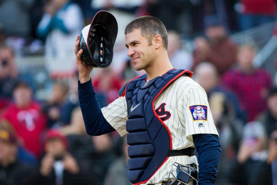 Joe Mauer hit .306 in 15 big-league seasons.