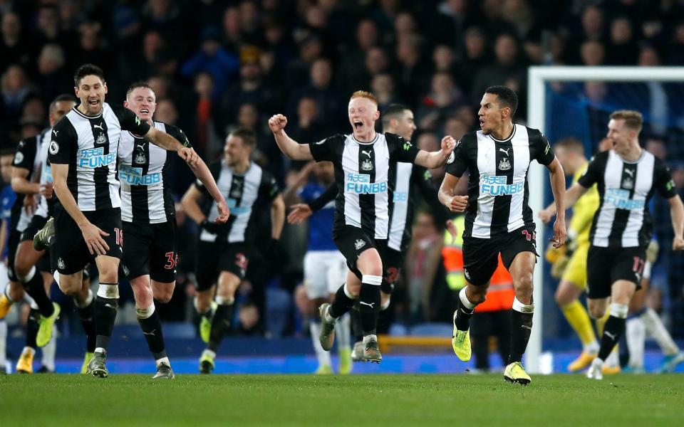 Florian Lejeune equalised in the 94th minute for the Magpies - PA