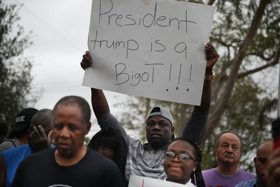 Miami Haitians condemn Trump