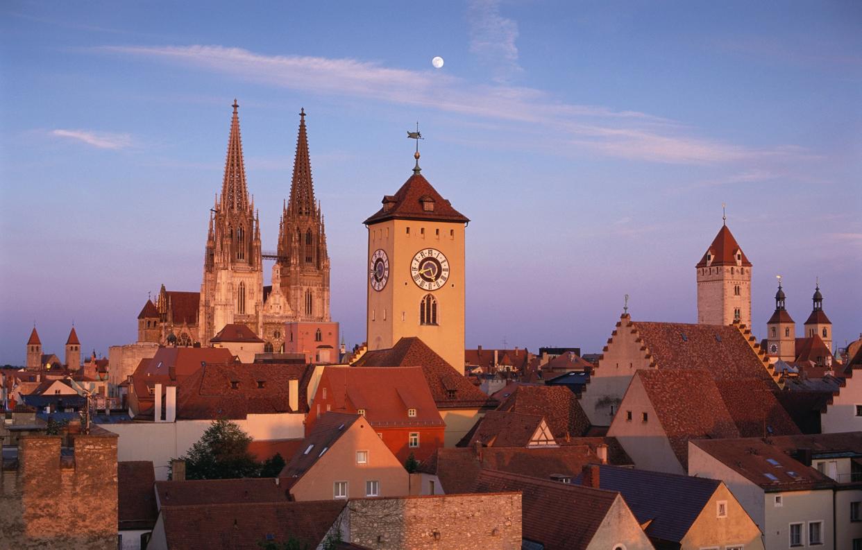 Regensburg's cathedral and town hall are among its historical treasures - Getty