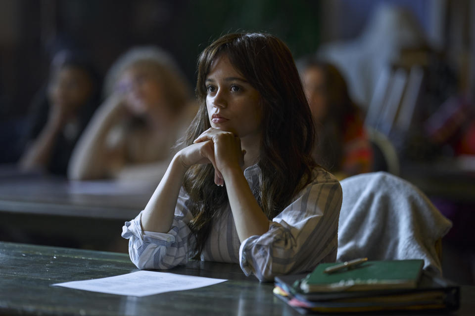 Jenna Ortega as Cairo Sweet in Miller’s Girl. Photo Credit: Zac Popik