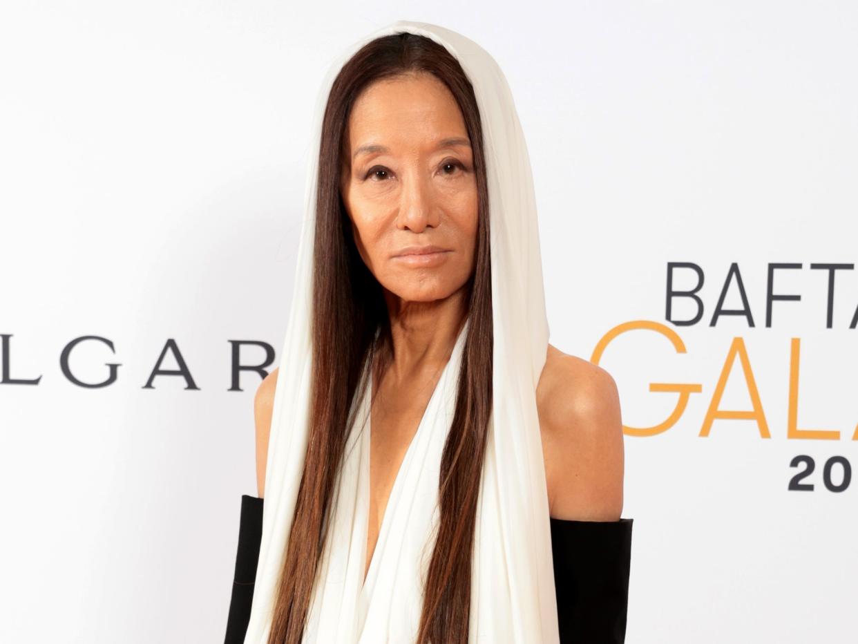 Vera Wang at the BAFTA gala.