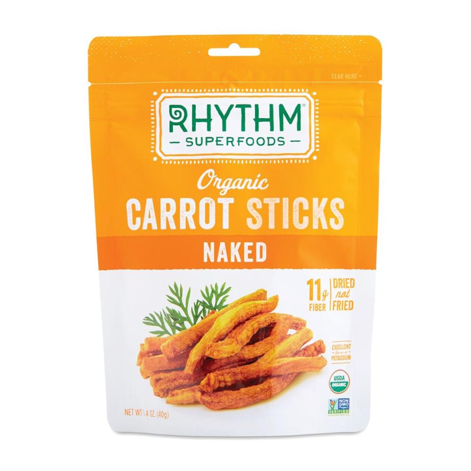 Rhythm Superfoods Organic Carrot Sticks Naked