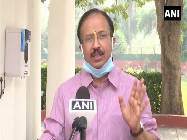 Minister of State for External Affairs V Muraleedharan speaking to ANI on Wednesday. Photo/ANI