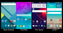 Lollipop UI Comparison