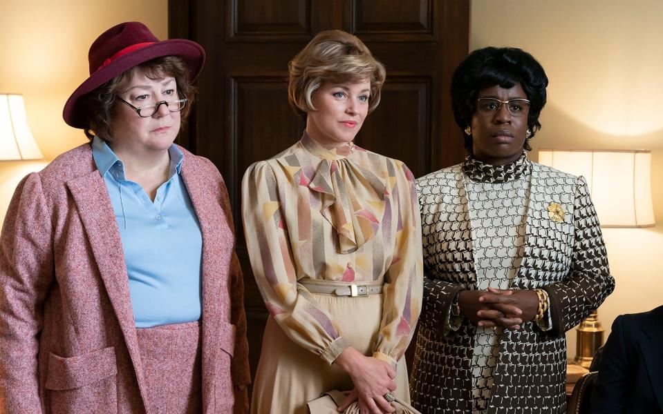 L-R: Margo Martindale, Elizabeth Banks and Uzo Aduba - FX