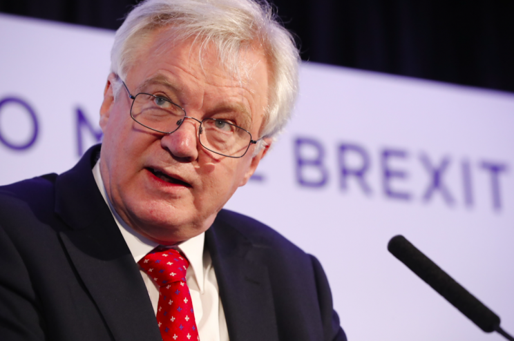 Brexit Secretary David Davis rejected suggestions that Britain would be paying a huge EU divorce bill (Rex)