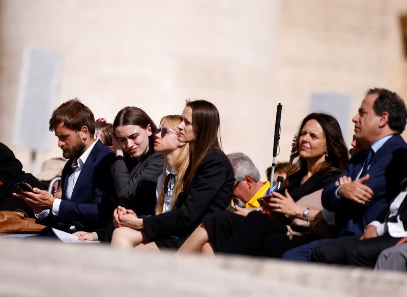 Pope Francis holds general audience at the Vatican