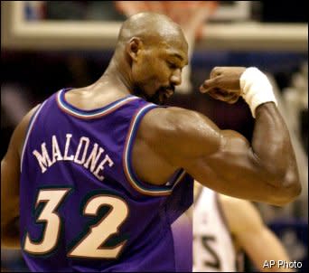 gloria williams karl malone