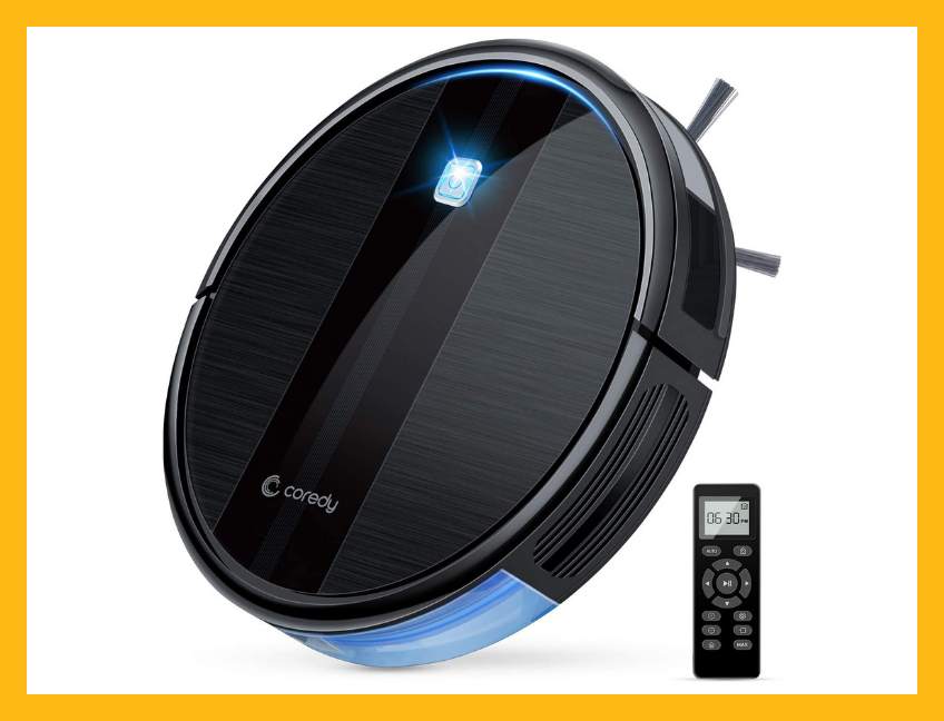 Save nearly $50 on this top-rated Coredy Robot Vacuum Cleaner. (Photo: Amazon)