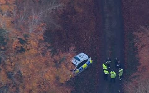 An aerial view of Upper Winchendon, near Aylesbury - Credit: BBC News